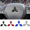 Epoxy Sticker Car Steering Wheel Emblem Modified Decal for Lancer EX Outlander Pajero ASX Eclipse Cross Ralliart