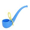 Soap Bubble Pipe Portable Reusable Vintage Bubble Blowing Pipe for Adult Kids Blue