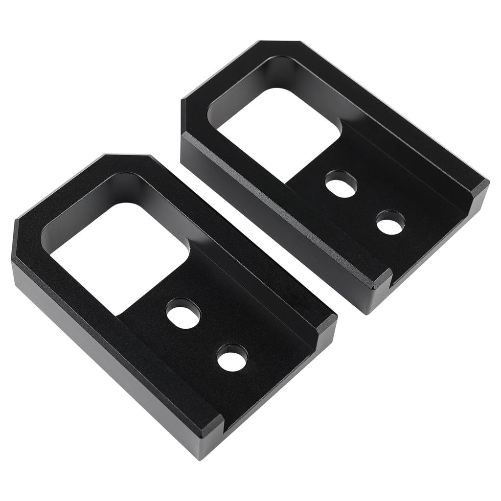 1 Pair Towing Hooks Weather Resistant Finish Seamless Attachment Automotive Accessory for 2024-2025