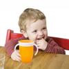 Baby Learning Drinking Cup 360 Degree Rotation Baby Drinking Cup with Flip Top Handle Leak Proof Silicone Water Bottle Products