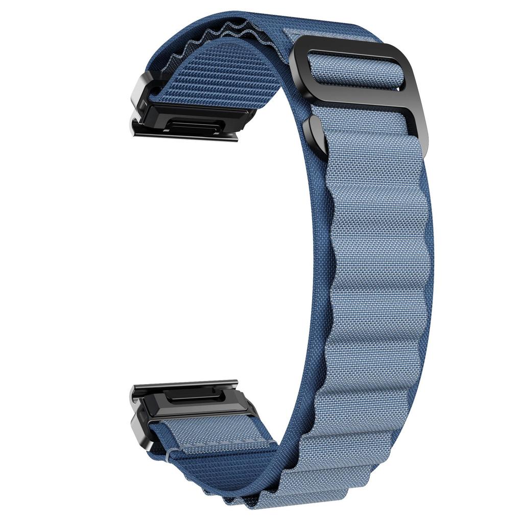 Quick Fit 22mm 26mm Outdoor Sports Woven Nylon Watch Band For Garmin Fenix 7 7X 6 6X 5X Plus/Epix Pro Gen 2/TACTIX/965 955 Strap