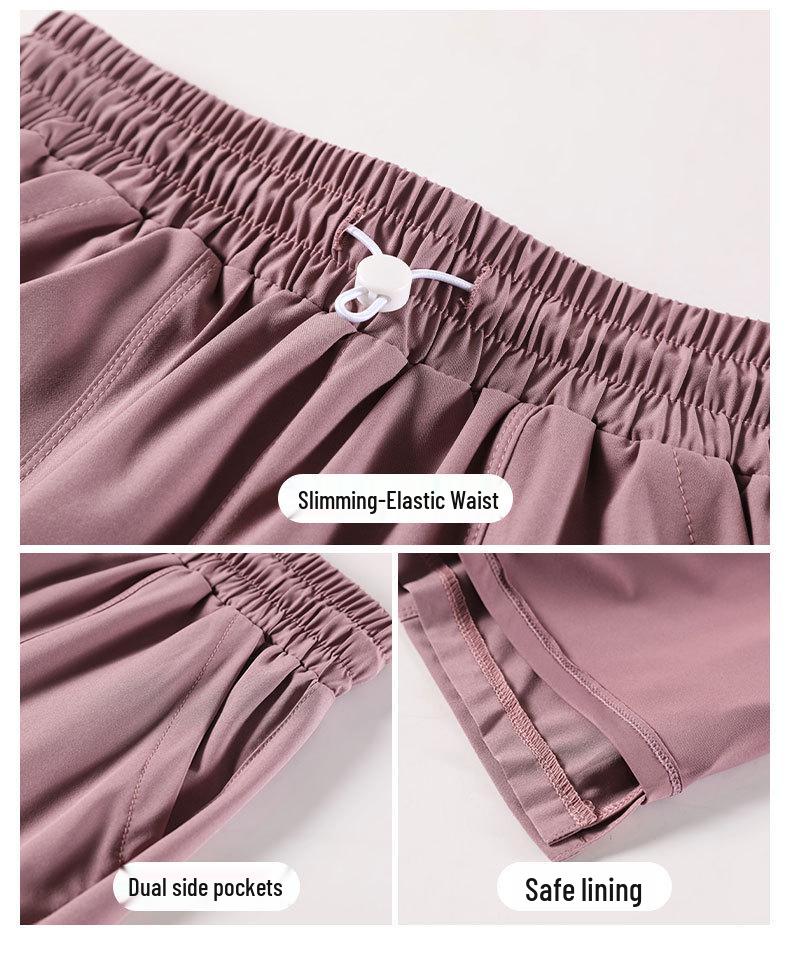 2024 Women's Summer Running Set: Quick-Dry Cardigan, Vest, Yoga Suit, and Shorts
