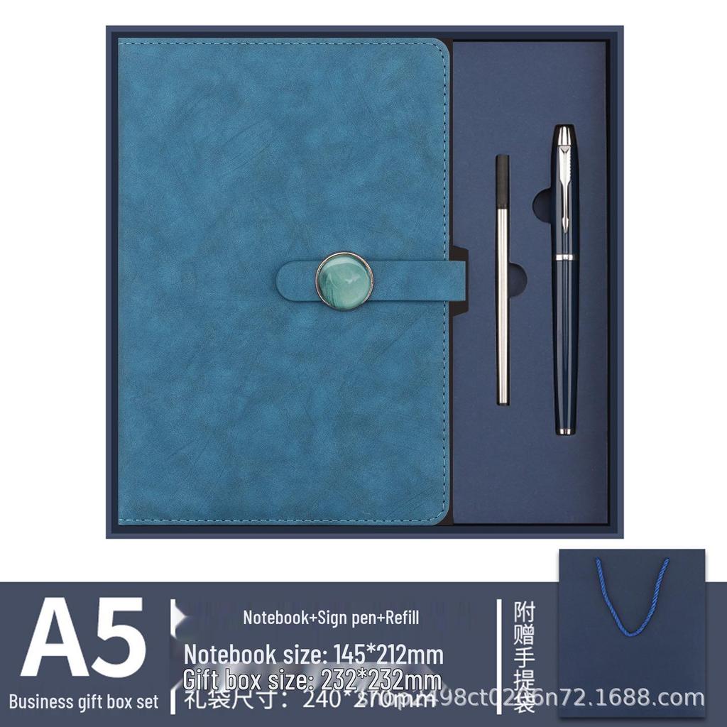 High-Grade Customizable Business Notebook Gift Set with Logo Printing