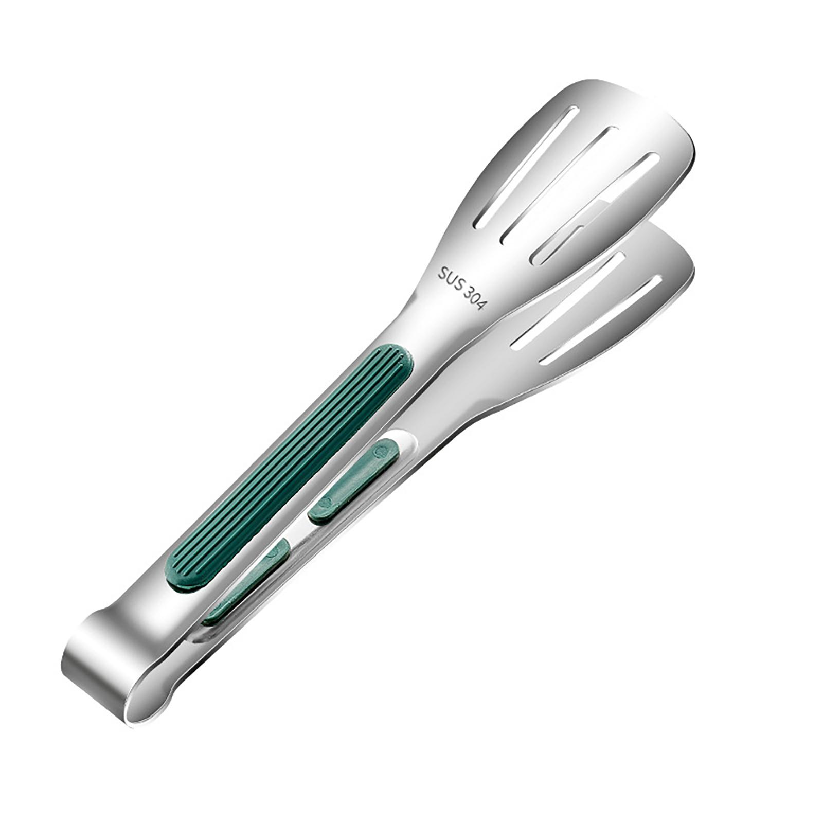 

7/9/12in Steak Frying Clip Stainless Steel Pancake Frying Fish Clamps Hollow Easy To Clean for Cooking Baking Home Kitchen Tools