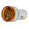 12-500 Digital Voltmeter Voltage Meter Round LED Indicator