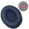 Komfort-Kopfhörerkissen, ovales Kopfhörerpolster, Schwammlederpolster