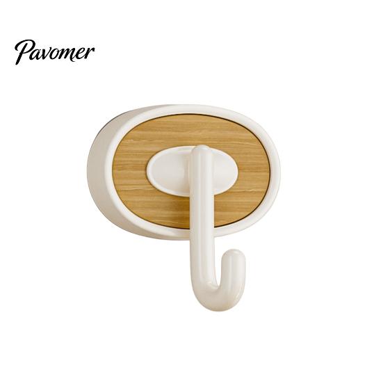 Decorative Storage Hook Adhesive Hook, Load-Bearing Wall Hanger, with High-Adhesive Backing Heavy Duty Retro Style for Bathroom Kitchen Entrance Hall