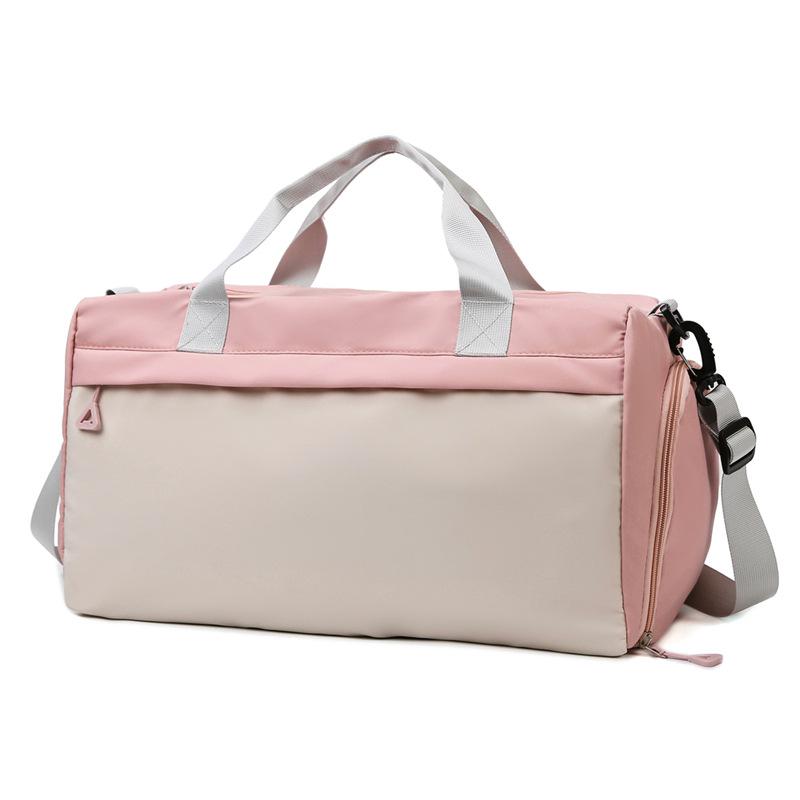 Waterproof Travel Bag with Logo, Large Capacity, Dry/Wet Separation, Shoe Compartment, Lightweight for Business Trips and Fitness.