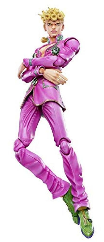 Super Action Statue "JoJo's Bizarre Adventure Μέρος 5" Giorno Giovanna Περίπου 160mm PVC & ABS & Νάιλον Βαμμένη Κινούμενη Φιγούρα