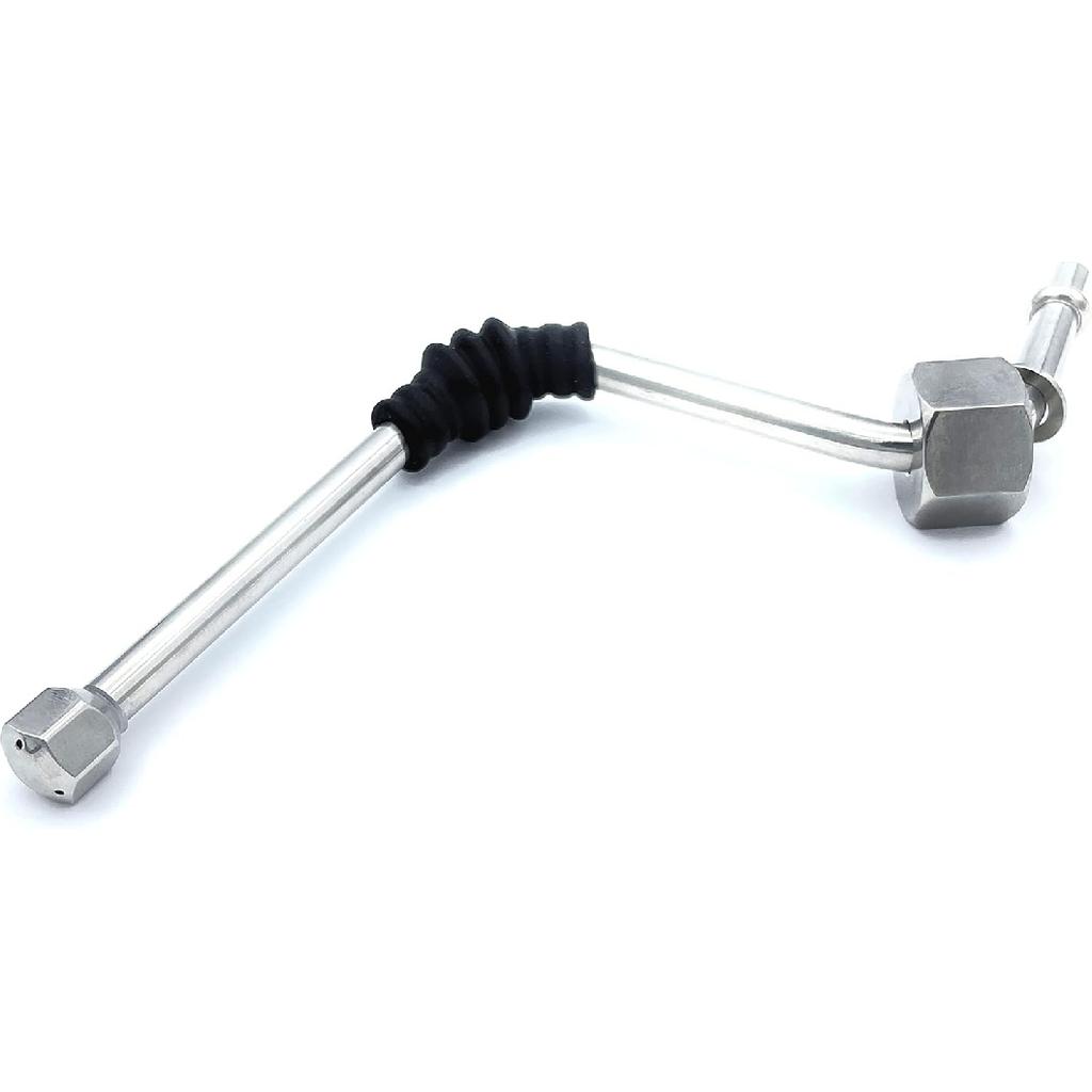 MacMaxe Stainless Steel Steam Wand for Rancilio Silvia (V1/V2) Espresso Machine with Single and Triple Hole Tip Nozzle