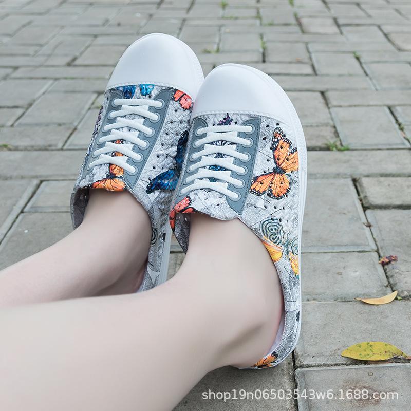 2025 large size foreign trade outdoor summer board shoes travel sandals women's cool slippers double color matching