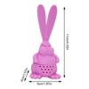 1pcs Bunny Tea Strainer Angry R Abbit Silicone Tea Brewer Loose Tea Infusers Strainer Cute Tea Infuser Household Afternoon Tea