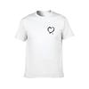 men t for T-Shirt man casual BJYX Heart man Love t shirts shirt Dot casual