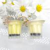 Creative Miniature Pudding Keyring Food Play Slow Rebound Pinch Pendant Pudding Keychain  Kids Toys