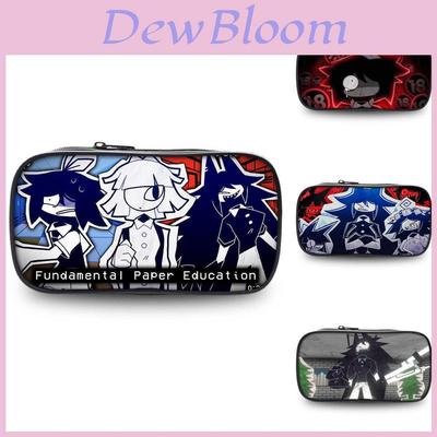 Durable Oxford Fundamental Paper Education Pencil Case Miss Circle Stationery Pouch