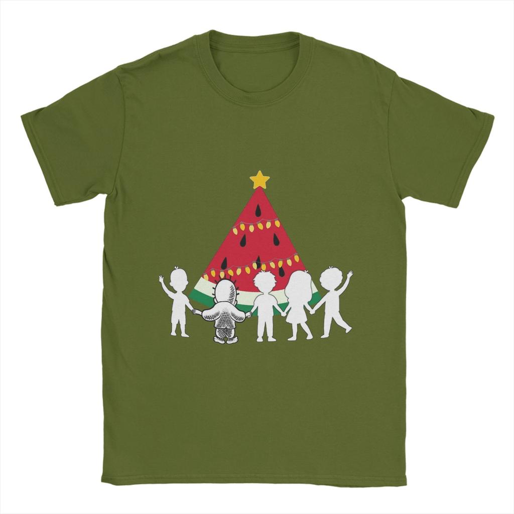 Handala Men's T Shirt  Funny Tees Short Sleeve O Neck T-Shirts Cotton Printing Tops