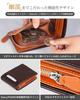 Tochigi Leather Men's Bifold Wallet, Popular Brand, Genuine Leather, Large Capacity, YKK Zipper, Coin Pocket, Crafted by Top Leather Craftsmen, Men's,