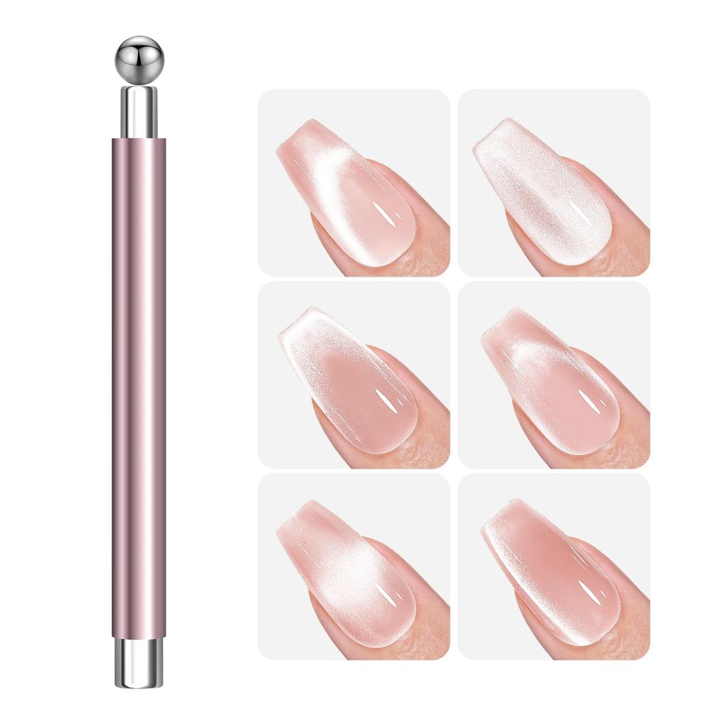 Nail Art Cat Eye Magnet Stick For Cat Eye Gel Effect Creative Ornaments Nail Props Tools Gel Special Velvet 5D Nail DIY Tool