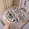 Boys Girls Sports Shoes with Rotating Button Children Sneakers Thick Soft Sole 2024 New Fashion Kids Running Shoes Non-slip