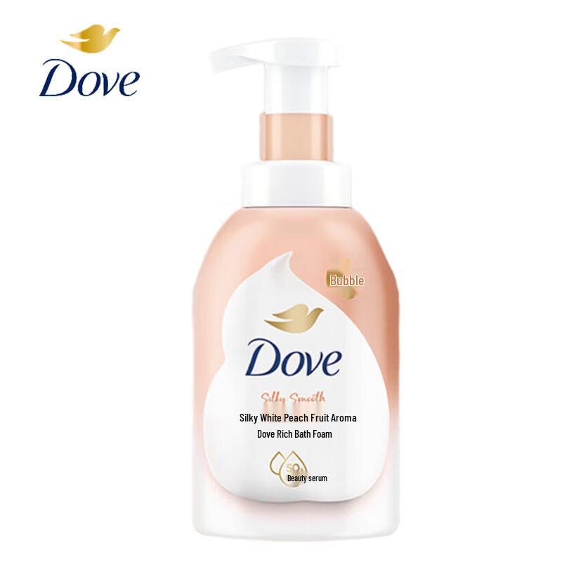 Dove White Peach Foaming Body Wash