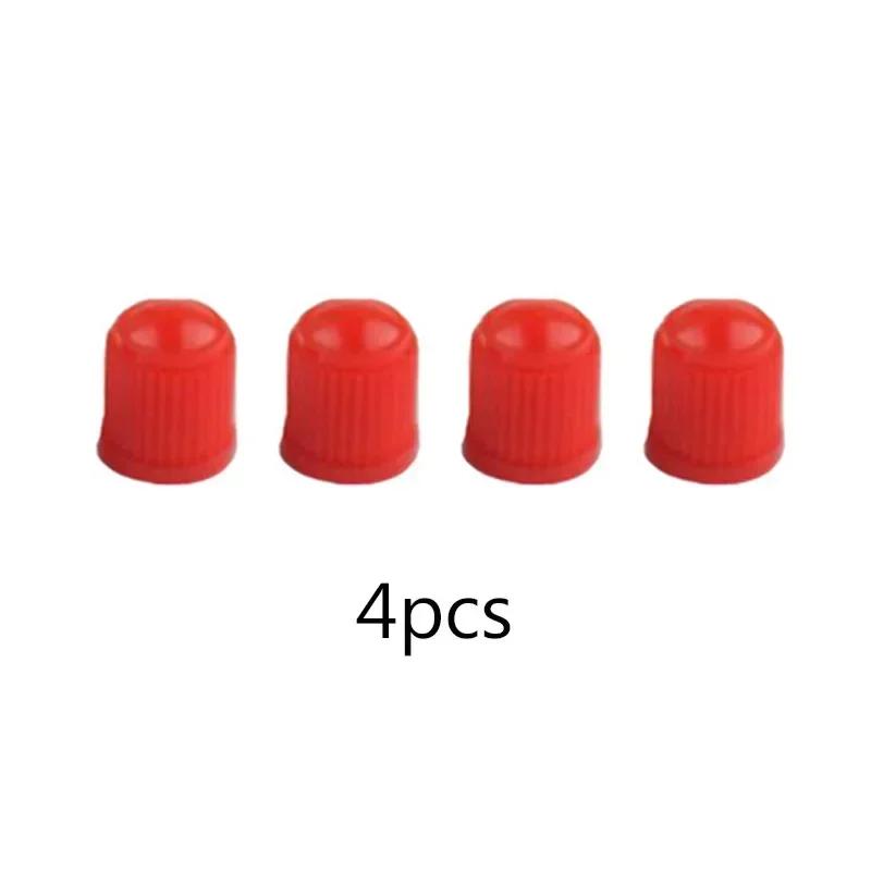 Universal Car Valve Cap Plastic Wheel Tire Air Stem Cover Black Red Blue Dust Tyre Valve Caps For Car Motorcycles Bike Bicycle