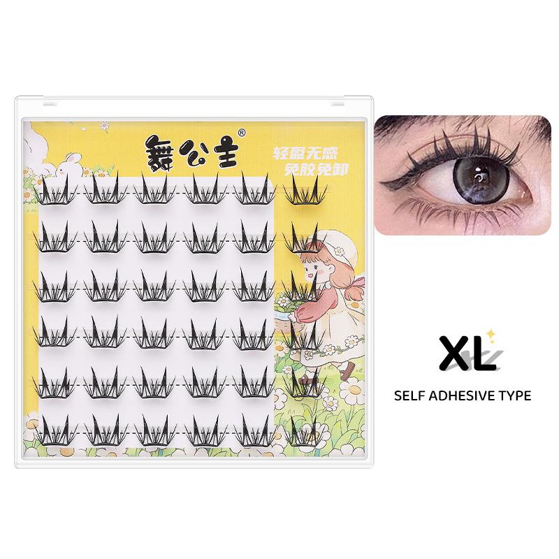 

Thin Slice False Eyelashes Self-Adhesive Diy Segmented Large Capacity Eyelash Extension Anime Eye Magnifying Tool At Home XL