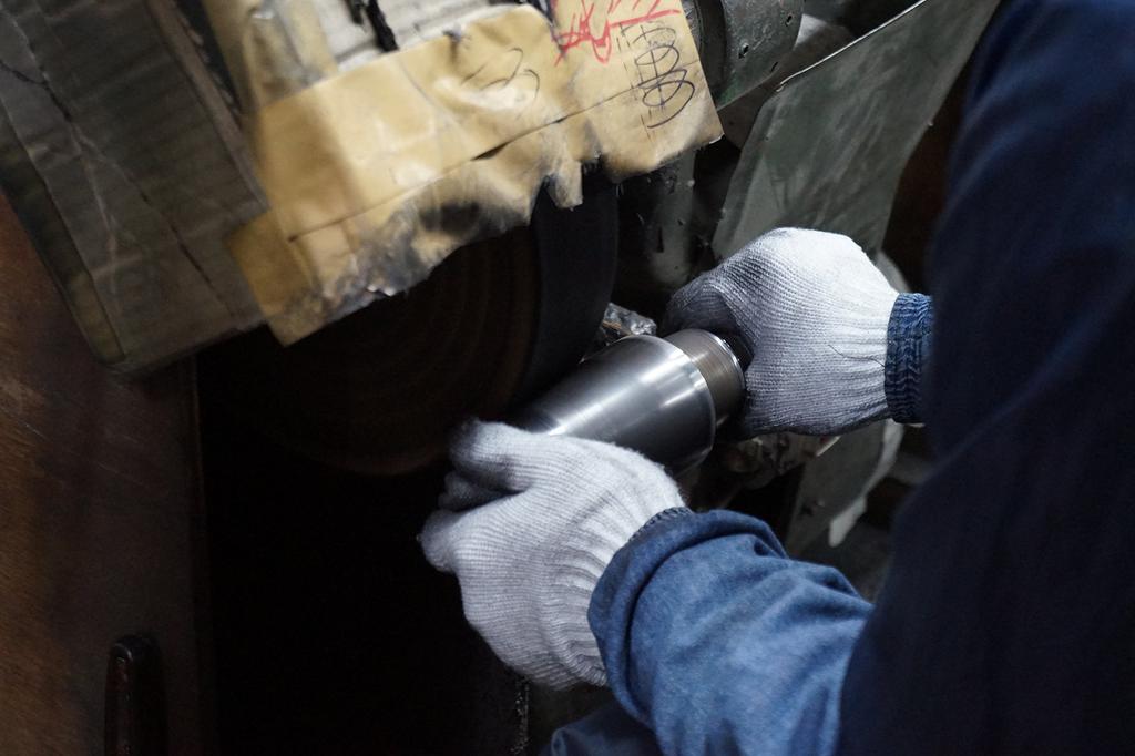 HORIE Made in Niigata Prefecture Titanium Double Tumbler Kiln Light 270cc Polished Silver Set of 2 T09KM270MGSVSET Tsubame,