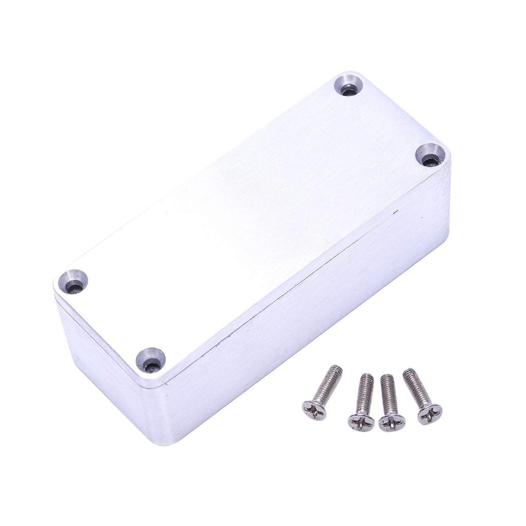 Dovhmoh 1pc Aluminum Stompbox Effect Pedal Enclosure for Guitar 1590A Style