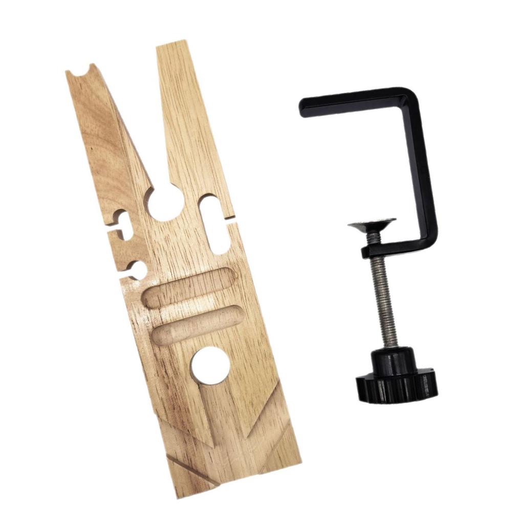 Wood Alloy Combination Holder for Professional Jewelry Processing Wooden Workbench For Gold Silver Work