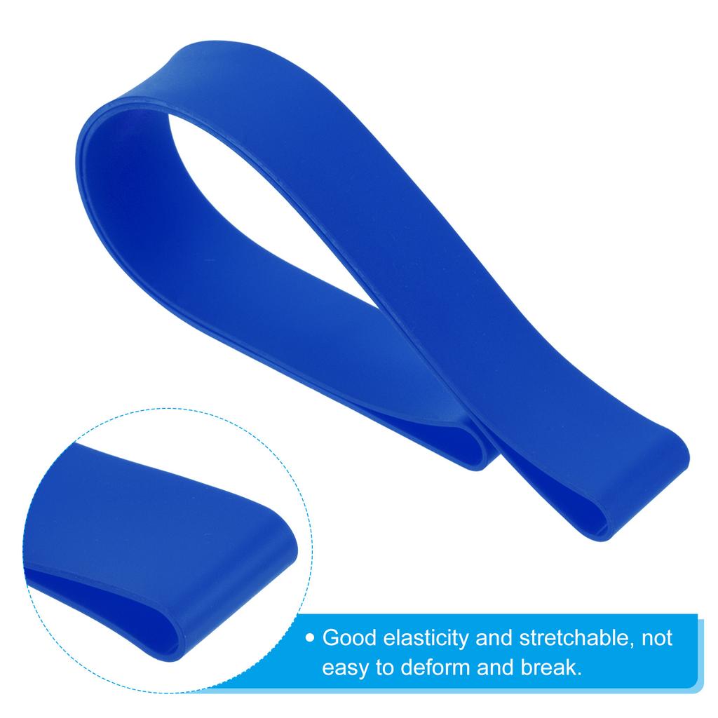 Towel Bands, 4/6 Pack Elastic Beach Chair Towel Clips Windproof Towel Holder Silicone Rubber Bands Straps for Beach Pool Cruise