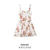 2025 Winter Women's European & American Style Fashionable Printed Short Dress