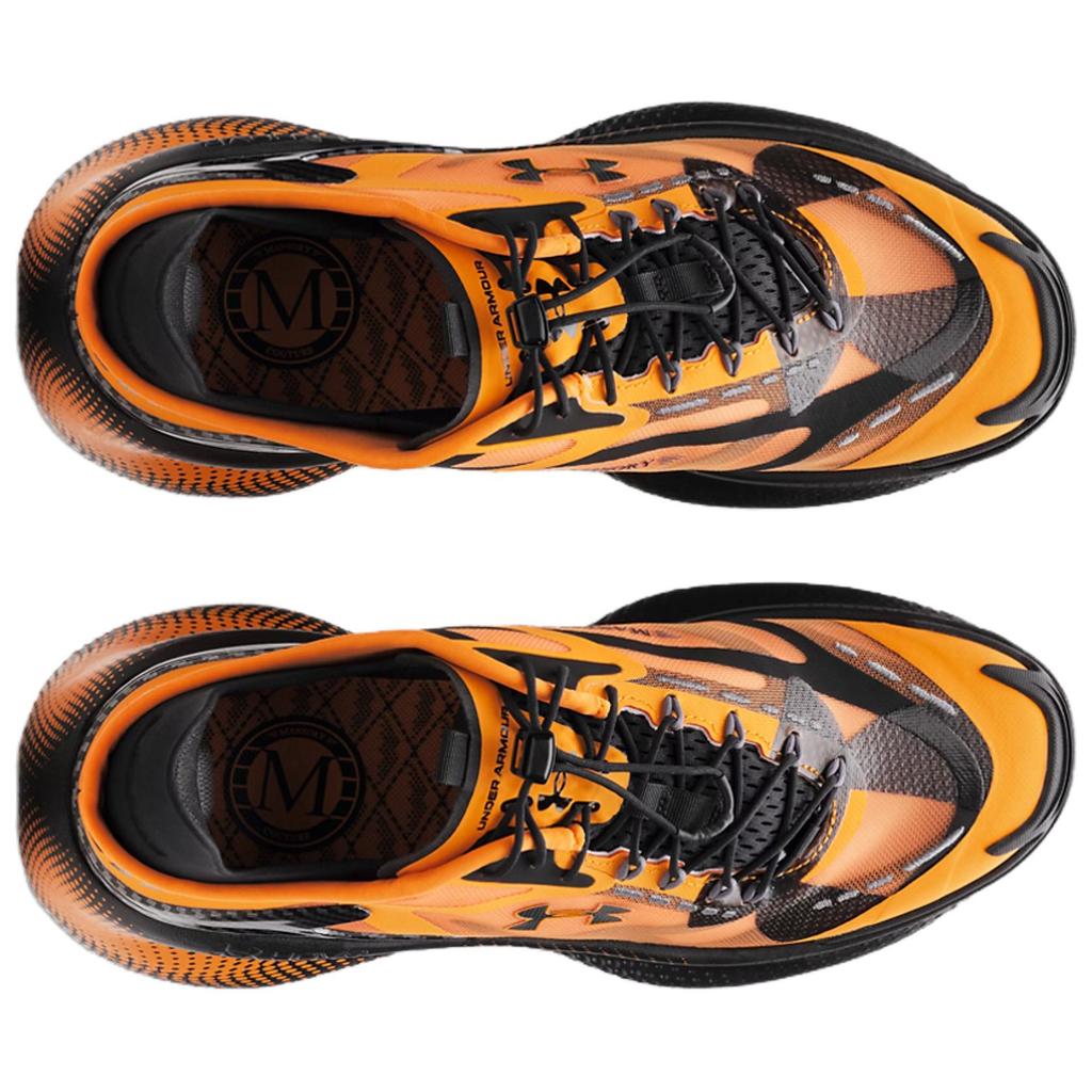 Mansory x Under Armour Echo Slipspeed Squad Orange Schwarz Unisex Sneaker Weiß 6010763-002