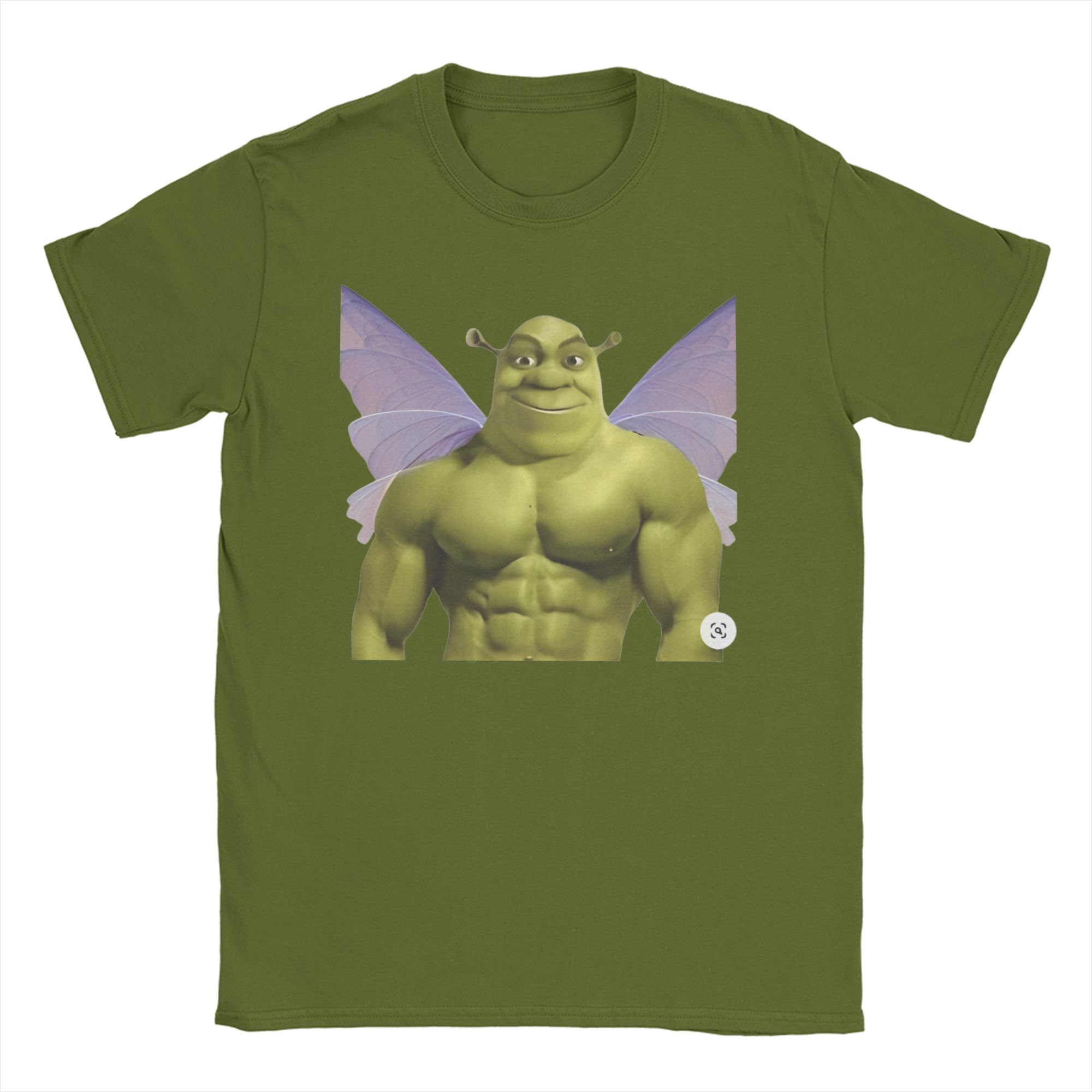 

SShreks Meme Butterfly T Shirt Unisex Womens Cotton TShirts Round Collar Ogre Funny Memes Tees Short Sleeve Clothes S