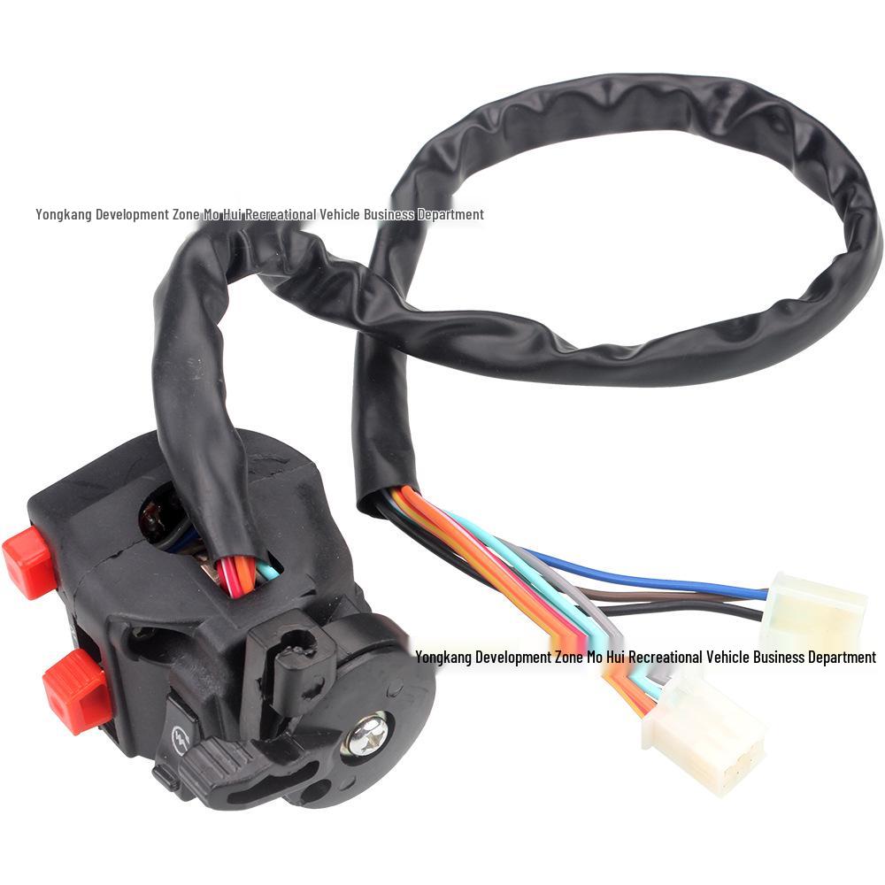 

ATV 110-250cc Off-Road Motorcycle Four-Function Switch Assembly (Left-Hand Start Choke)