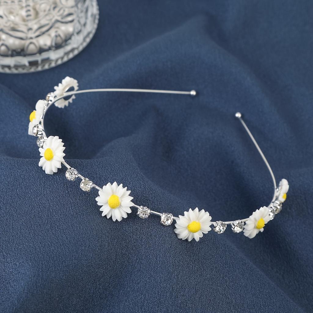 1pc Sunflower Bohemian Hairband, Sweet Fashion Headband for Women Perfect Festival Gift