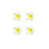 4PCS Egg Flower Acrylic Hairclips Women Girls Sweet Side Bangs Clip Hair Clips Barrettes Hairpins Ponytail Hair Accessories