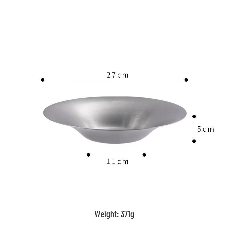 Retro Ceramic Pasta & Salad Plate