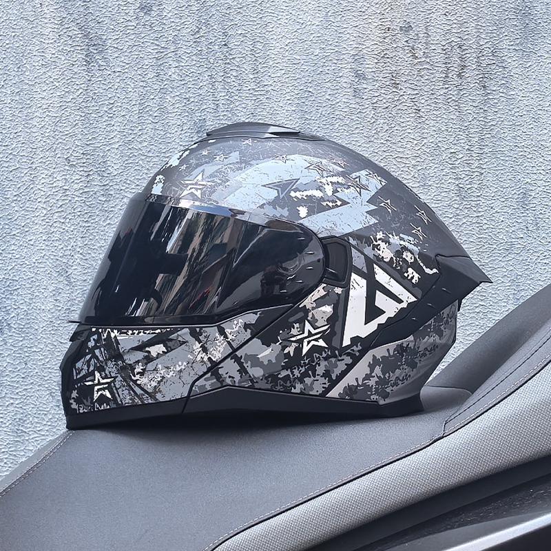 Modular Filp Up Motorcycle Helmet Motorsiklet Kask Fullface Kask