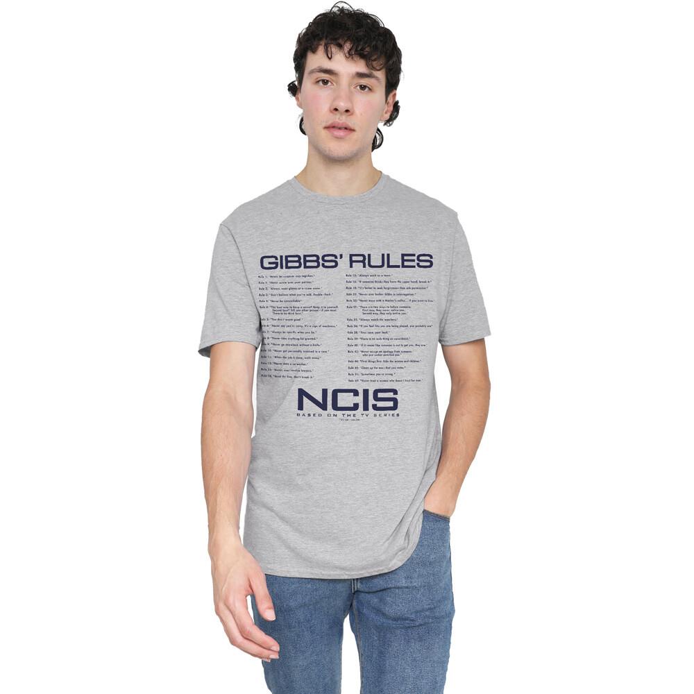 Ncis Gibbs Rules T-Shirt S-2XL Athletic Heather XXXL