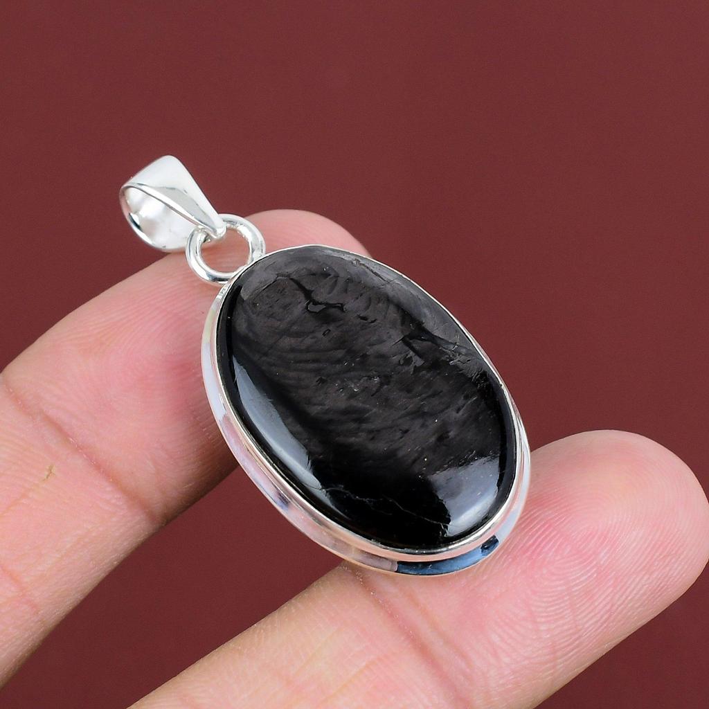 Hypersthene Pendant Dainty Gemstone Pendant 925 Sterling Silver Pendant Decent Jewelry Handmade Pendant Gifts For Wife Latest Design Pendant