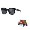 GUCCI Eyewear Double G Square frame Sunglasses (Unisex) Sunglasses GG0034S