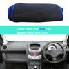 Car Inner Dashboard Cover Dash Mat Carpet Cape Cushion For Peugeot 107 Citroen C1 Toyota Aygo 2005 - 2014 LHD RHD Car Styling