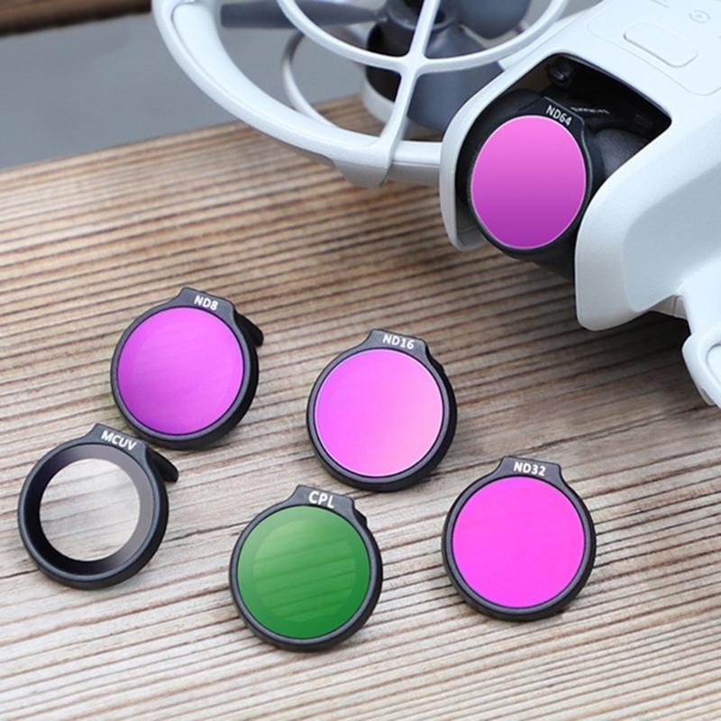 Lens Filter Multi Coated MCUV CPL ND Filter Set For UAV Quadcopter Accessory With MCUV CPL ND8 ND64 Optional