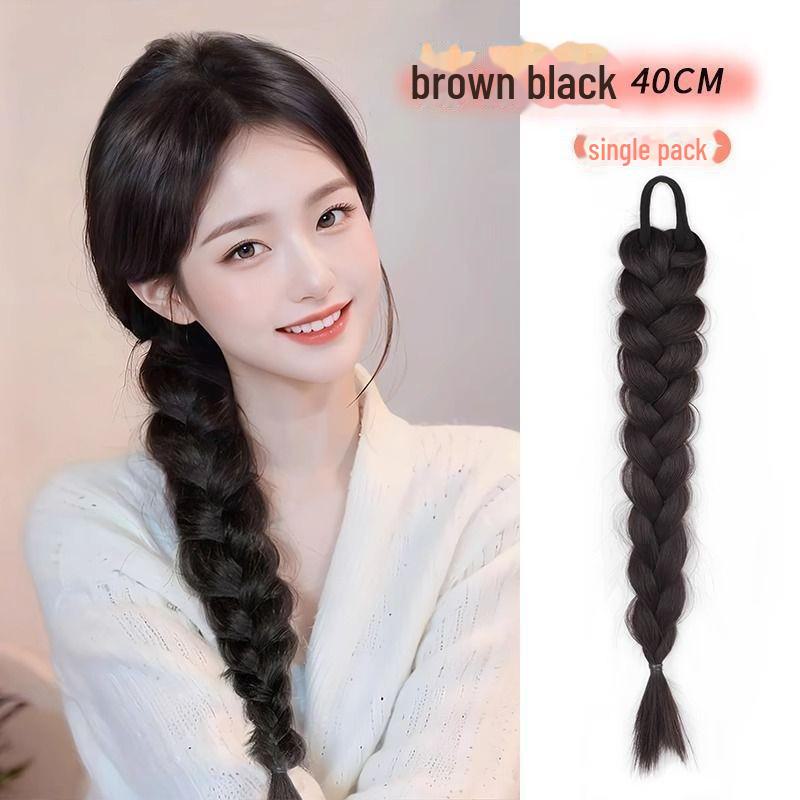 

Y2K выделенные двойные косы-хвосты для женщин – градиентный стиль