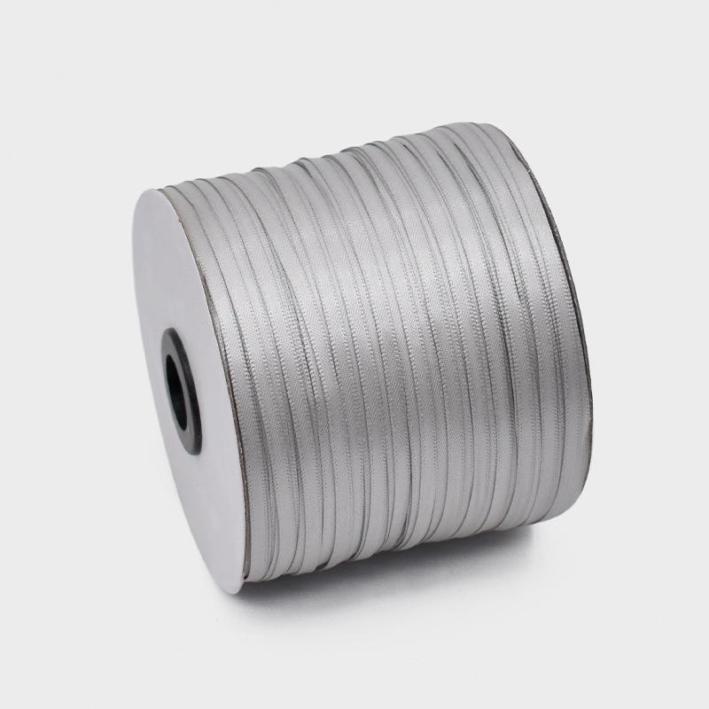 0.3cm Encrypted Polyester Satin Ribbon for Clothing and DIY Accessories