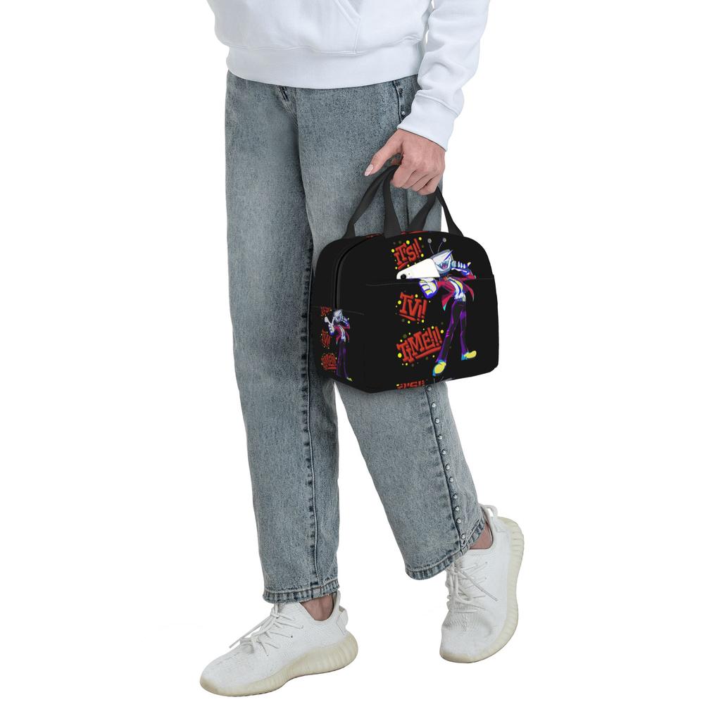 It's TV Time Computer Game Deltarune Insulated Lunch Bag for Women Resuable Thermal Cooler Lunch Box Office Work School