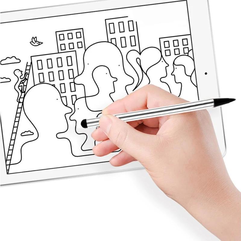 1/3Pcs Smart Phone Tablet Touchscreen Stylus Pens Universal Capacitive/Resistive Stylus Pen for iPad Samsung Rubber Pen