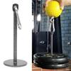 Gym Workout Equipment Dumbbell Barbell Rack Holder Weight Plate Loading Pin with Carabiner, Weight Lifting Holder Stand