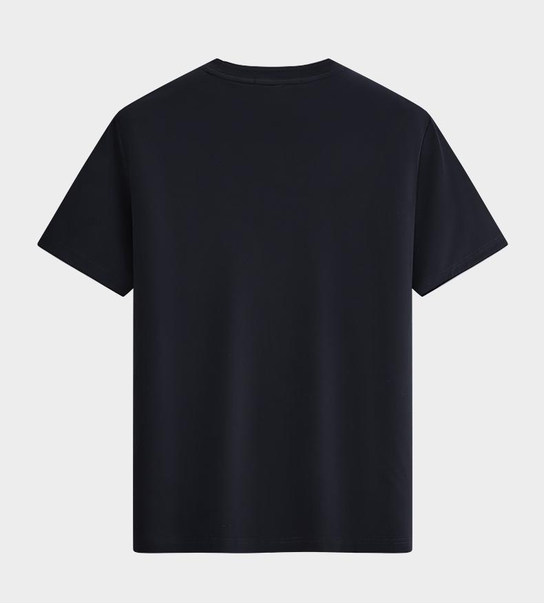 Brand Embroidery Showcases Quality: Seven Wolves Men's Cool Short Sleeve Round Neck T-shirt