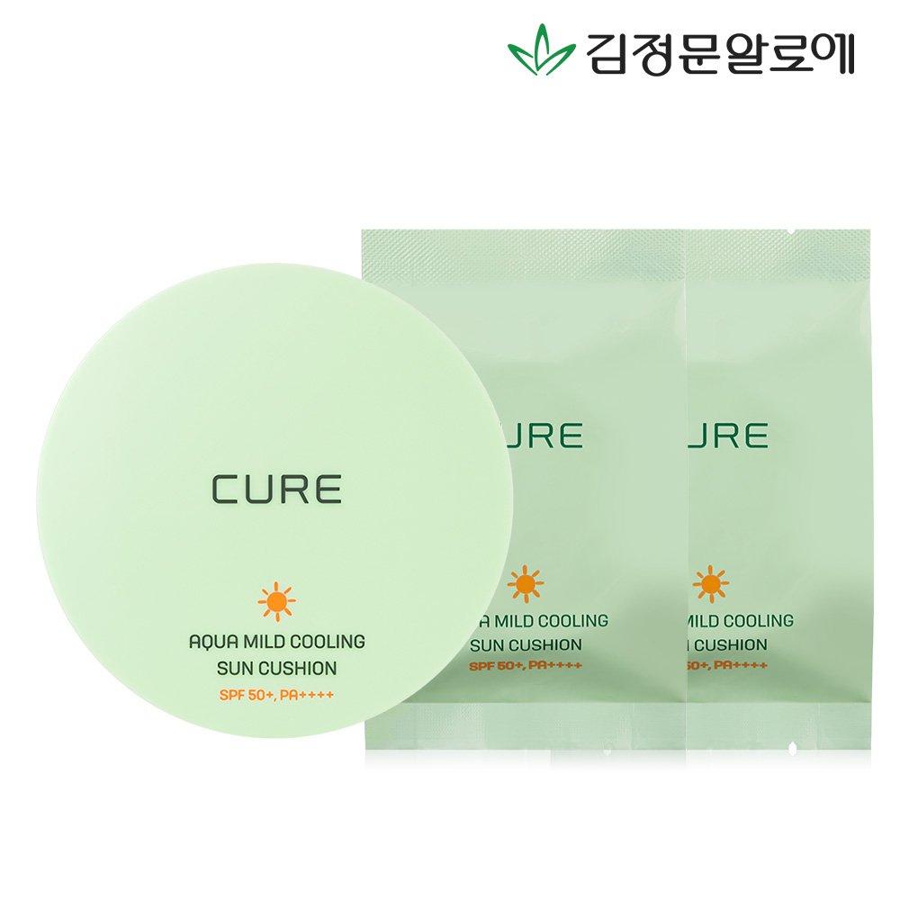 

[Kim Jeong-moon Aloe] Cure Aqua Mild Sun Cushion Season 3 original + 2 refills